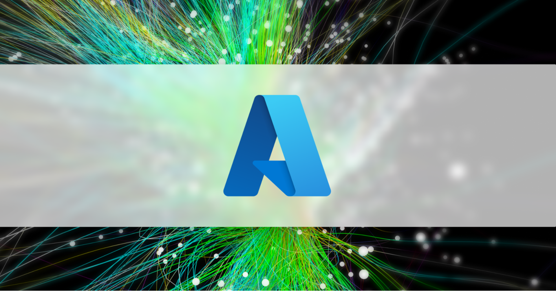 A colorful image with the Microsoft Azure logo