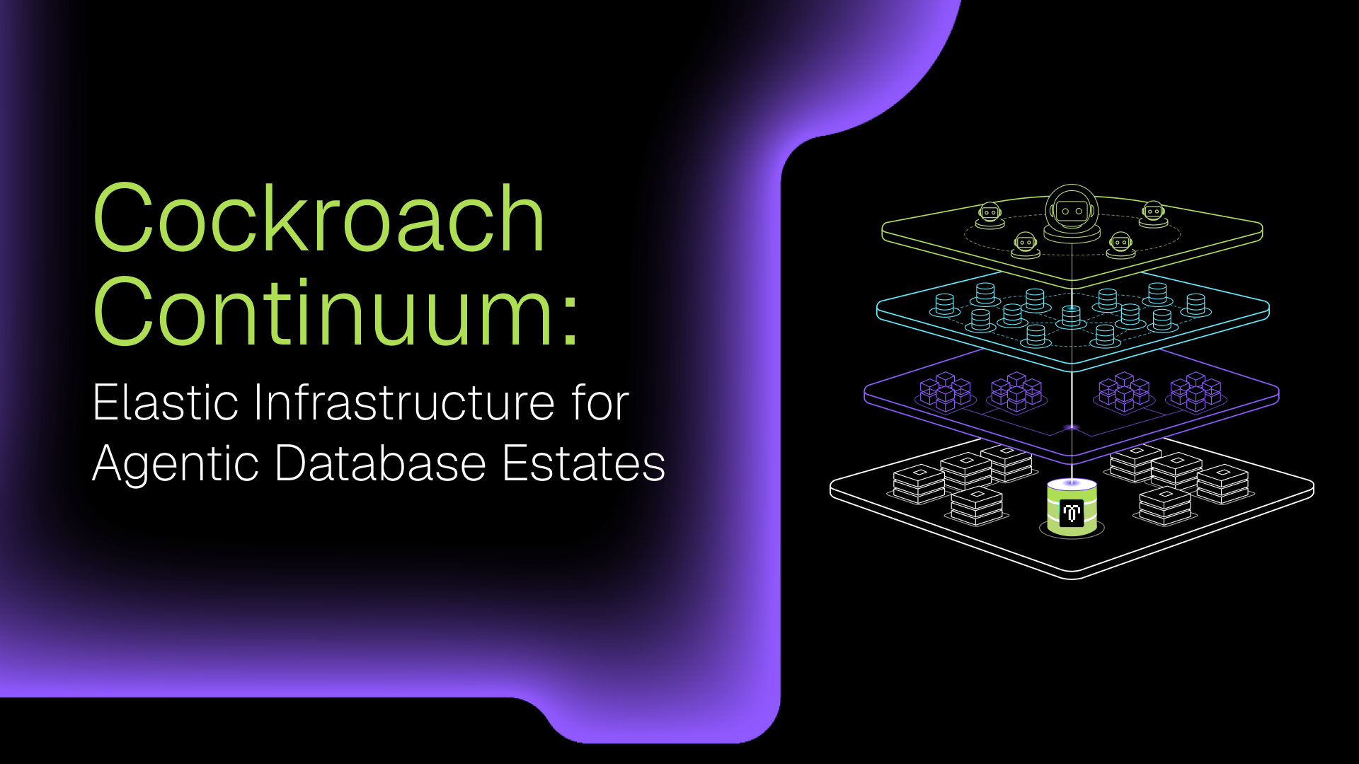 Cockroach Continuum uses elasticity in the storage, KV, and SQL layers to make database estate consolidation practical while preserving CockroachDB’s reliability, scale, locality, and correctness.