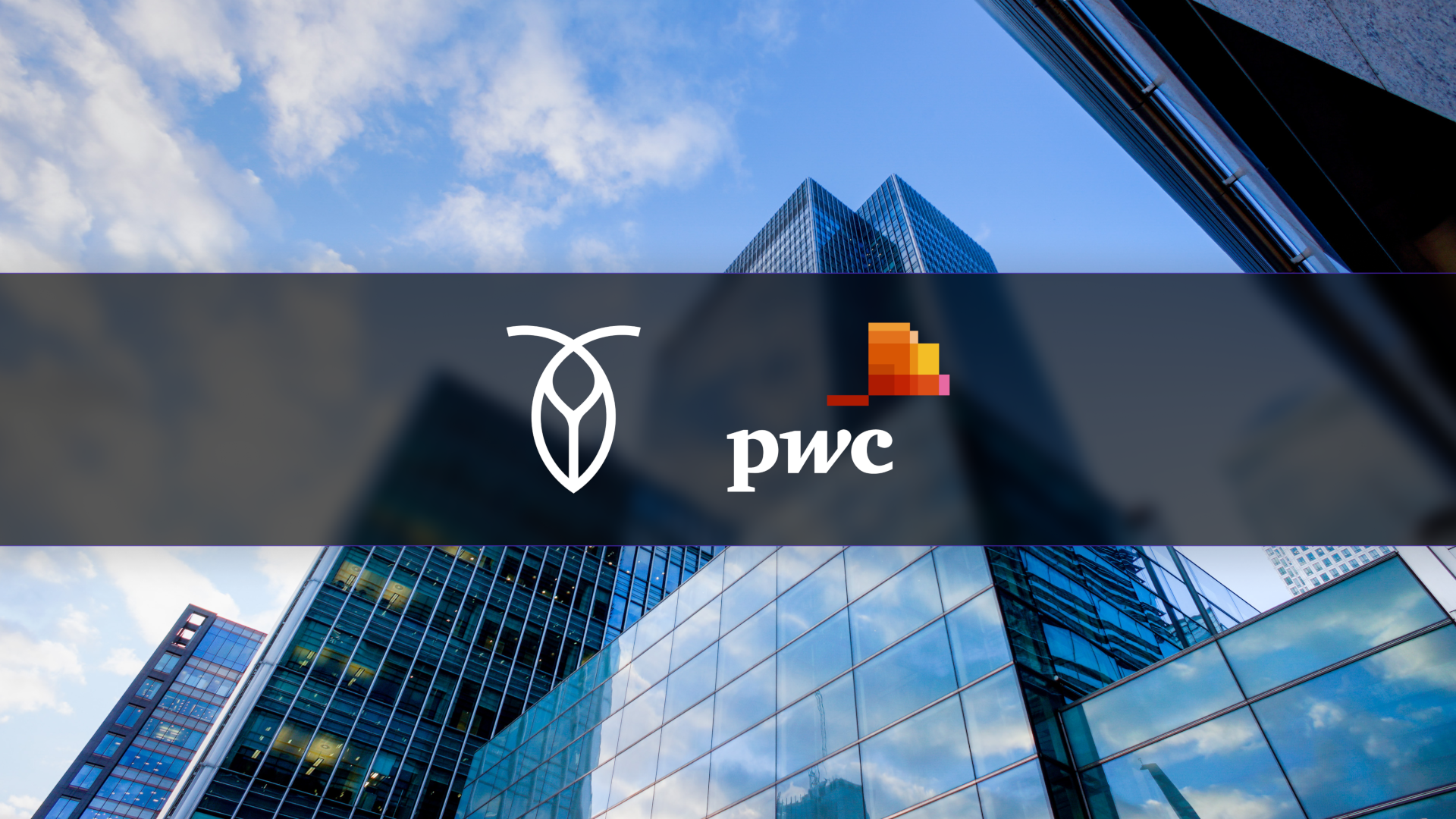 An image of skyscrapers with the PwC and CRL logos.